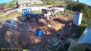 Буронабивная свая с уширением