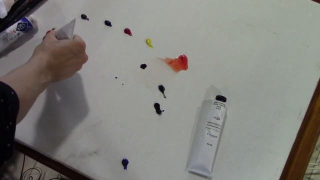 Про краски, смешивание масляных красок, Фания Сахарова смотреть онлайн