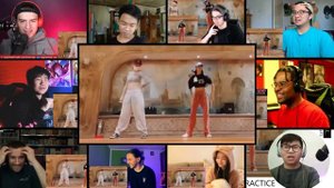 LISA REACTION MASHUP - LISA - 'Long Nights' DANCE PRACTICE