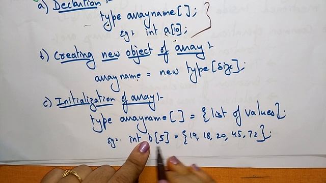 Arrays | Declare , Create & Initialisation | 1-D & 2-D | Data Structures| Lec-6 | Bhanu Priya