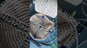МК Топовая сумка спицами, справится  даже новичок. Часть 1. Эко сумка, торба, шоппер спицами.