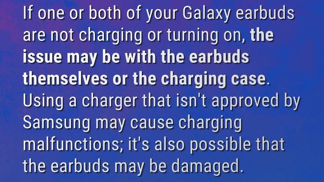 Why won't my Samsung buds charge? смотреть онлайн