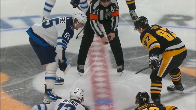 Pittsburgh Penguins vs. Winnipeg Jets - Game Highlights