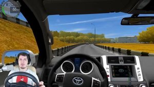 УГНАЛ МАШИНУ У ОТЦА - CITY CAR DRIVING + РУЛЬ
