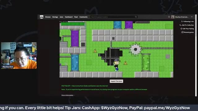 WyzGames - “Fact Blast by t-rev (A Geeks & Gamers Game) on the Web (2) смотреть онлайн