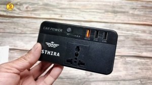 Best Car Charger For Laptop | STHIRA 200W Power Inverter DC To AC Car Converter | Review In Hindi