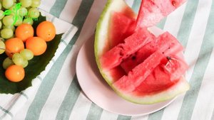 Как красиво нарезать арбуз и дыню. Еда и Фигура.