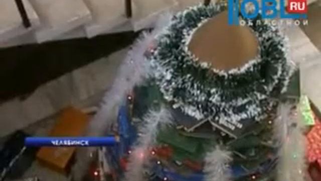 Елка и камин из книг находятся во втором корпусе ЮУрГУ смотреть онлайн