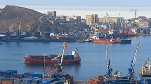 Рыбный порт,от рассвета ,до заката/ Владивосток/