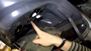 Снимаем задние фонари/замена лампочек Kia Rio 2011-2017год