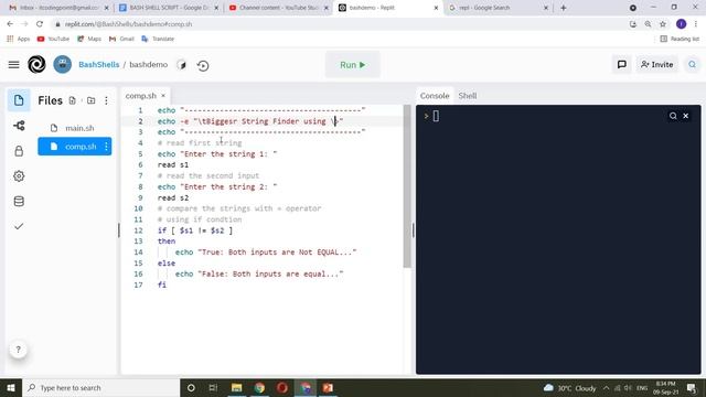 Bash Tutorial for Strings | Strings Bash Script | Shell Scripting Tutorial | Shell Scripting Linux