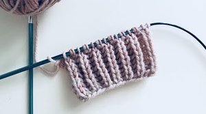 Как вязать патентную резинку. Видеоурок. Мастер-класс