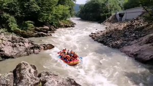 Сплав по горной реки(Адыгея)