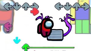 Battle Among Us vs Rainbow Friends fnf mode Friday Night Funkin roblox