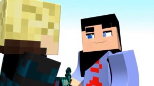 a minecraft short animation (skin by:Blue Designs) animation by:cracker nut