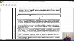 Уголовное право Особенная часть Лекция 24 Преступления против мира и безопасности человечества