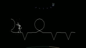 Vib-Ribbon gameplay (PS1)