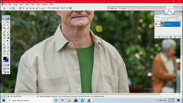 How To Remove Photo Background in Photoshop 7.0 || फोटोशॉप मे फोटो का बैकग्राउंड कैसे हटाए || ??? смотреть онлайн