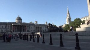 Lord Nelson at Trafalgar Square - 2018