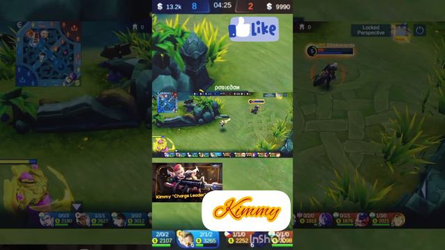 Kimmy vs inspire moskov // Mobile legends bang bang // kimmy can counter miskov