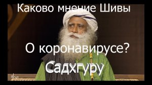 Каково мнение Шивы о коронавирусе? Садхгуру