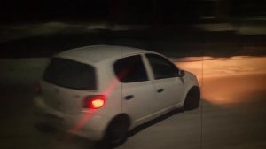 Toyota vitz показала себя зимой