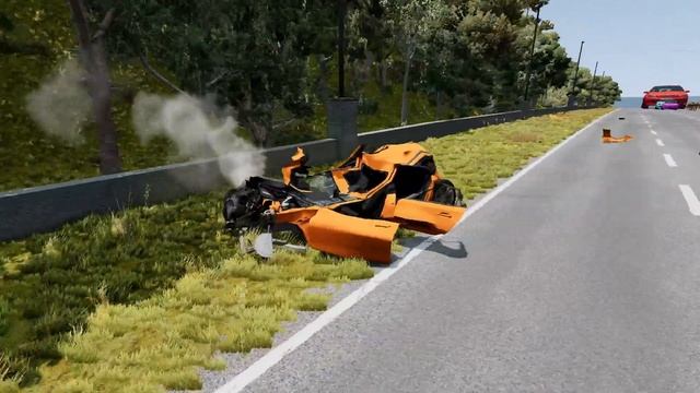 Giant & Small Cars vs Huge Spinning Roller ?? BeamNG.Drive смотреть онлайн