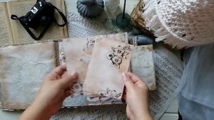 Винтажный фотоальбом/ скрапбукинг/ фотоальбом ручной работы/ альбом на заказ