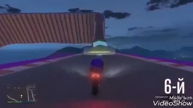 Ночная гонка на мотоциклах в GTA 5 ONLINE