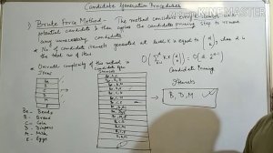 Lesson 10-  Candidate Generation Procedures in Apriori Algorithm  | Data Mining| VTU | JAcademy