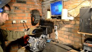 Самодельный снегоход Центробежное сцепление Часть 2