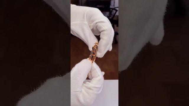 Золотой браслет Панцирное плетение | Gold Bracelet Carapace Weave | #shorts