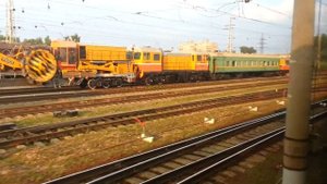 Отправление из Твери. Из окна поезда 049А Санкт-Петербург-Кисловодск