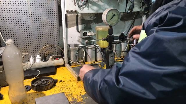 часть 4 Форд Транзит 2.5 д Китай ч-образные форсунки проверяем на стенде после 1000км пробега смотреть онлайн