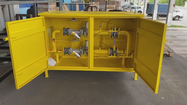 ГРПШ-РДНК-400-2У1 Газорегуляторный пункт шкафной смотреть онлайн