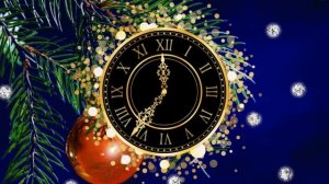 Футажи для видеомонтажа. НОВОГОДНИЕ ЧАСЫ 2