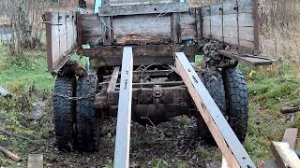 ГАЗ-52 развалился кузов,ремонтирую.