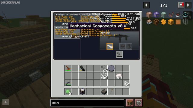 МОД НА ОГНЕСТРЕЛЬНОЕ ОРУЖИЕ В МАЙНКРАФТ | Мод Alliance of Valiant Arms Light (ЧАСТЬ 2 - крафты) смотреть онлайн