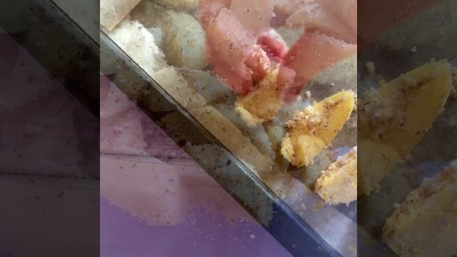 Вкусная Картошка в духовке дольками с корочкой и панировочными сухарями. Макдональдс отдыхает