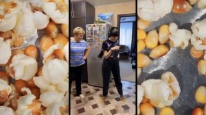 Диана.Воздушная кукуруза