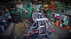 Квадроцикл из ВАЗ.  Рулевое и амортизаторы.