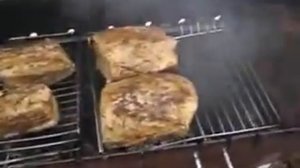 мангал- коптилка из газового баллона