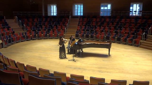 Sergei Prokofiev Sonata for violin and piano No.1 2nd movement смотреть онлайн