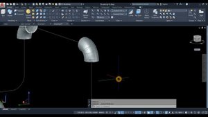 CREATE 3D PIPE IN AUTOCAD | PIPE ROUTING
