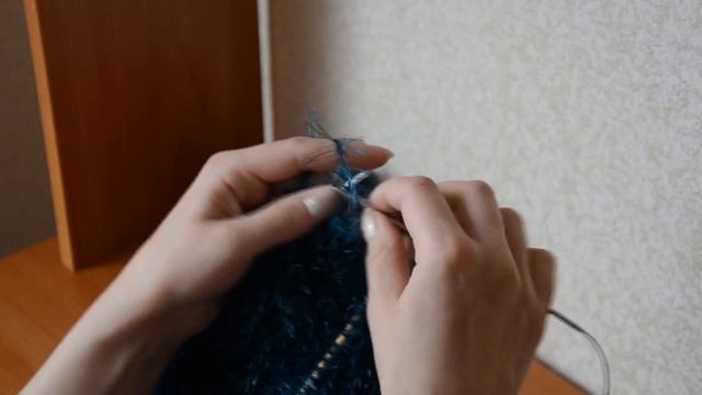 Топ из пряжи "Травка"