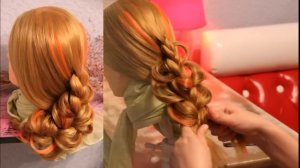 Коса "Соседка" из 3 прядей | Лена Роговая | Hairstyles by REM | Copyright © #hairstyles