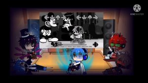 My oc react fnf vs Mickey mouse (gacha club)