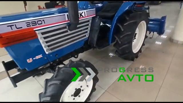Японский минитрактор ISEKI TL2301 обзор из Омска! 23 л.с., гидроусилитель руля, 2002 год выпуска