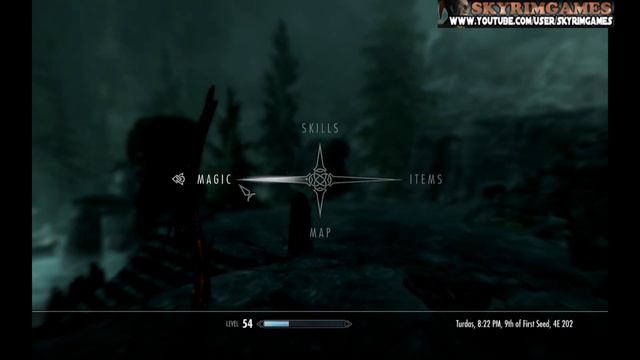 Skyrim - Flesh, Ice Form shout map location смотреть онлайн