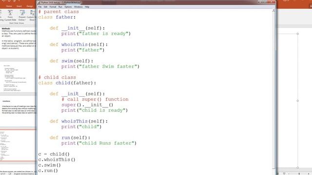 class 21 of class&objects:  Python vs  C++